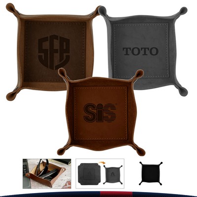 Gathrest Leather Valet Tray