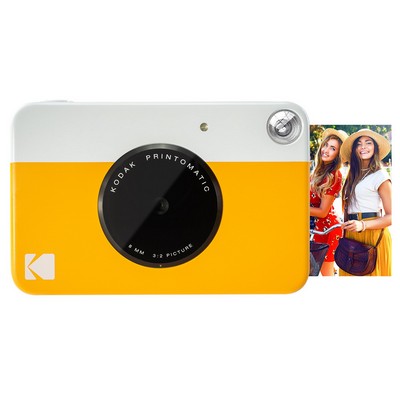 KODAK Printomatic Full-Color Instant Print Digital Camera - Colorful Photos On Zink 2x3" Sticky-B...