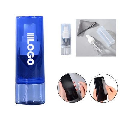 Eyeglass Sanitizing Cleaner With Microfiber Cloths