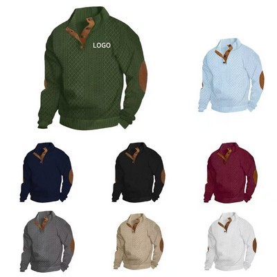 Men's Jacquard Knit Sweater