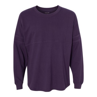 Boxercraft Women's Jersey Pom Pom Long Sleeve T-Shirt - T14