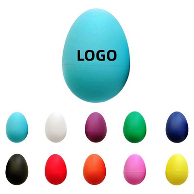 Plastic Egg Shaker Toy