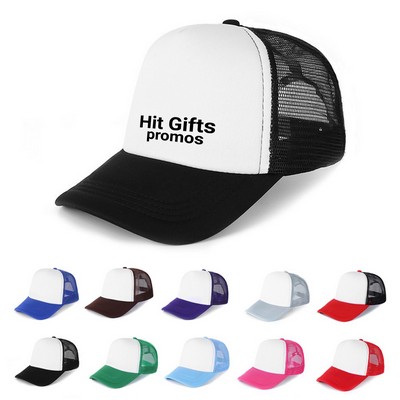 Breathable Mesh Foam Trucker Cap