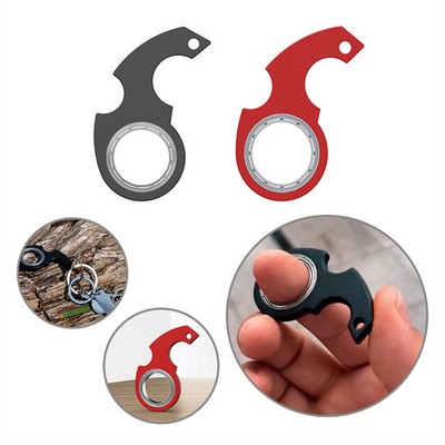 New Fidget Spinner Keychain, Cool Anti-Anxiety Spinner Toy for Stress Relief