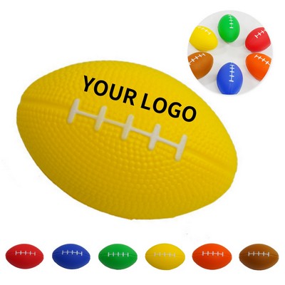 PU Foam Rugby Shape Stress Relief Ball