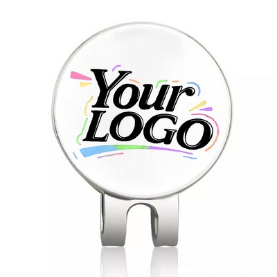 Magnetic Golf Hat Clip & Ball Marker Set