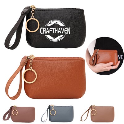 PU Leather Wristlet Pouch