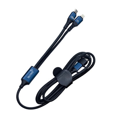 Ultra fast 100W 4-in-1 Charging Cable with Data Transfer – XL
