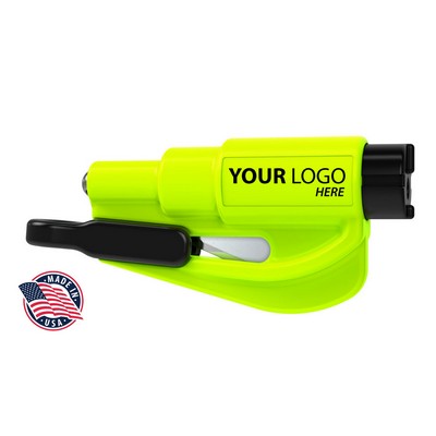 resqme® The Original Keychain Car Escape Tool, Seat Belt Cutter & Window Breaker