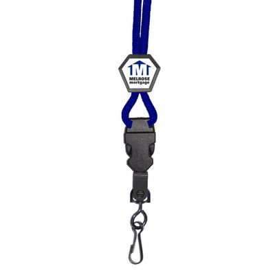 Sliding Logo Lanyards w/ Snap Hook