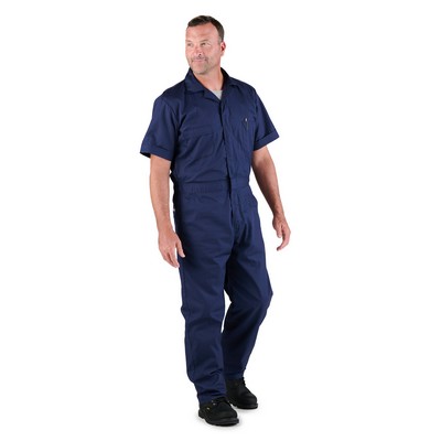 Poplin Short Sleeve Coverall