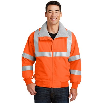 Port Authority® Enhanced Visibility Challenger™ Jacket with Reflective Taping.