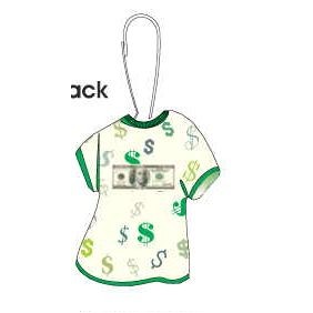 Hundred Dollar Bill T-Shirt Zipper Pull