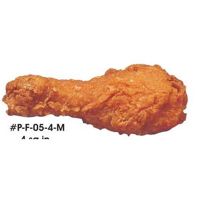Chicken Leg Promotional Magnet w/ Strip Magnet (4 Square Inch)