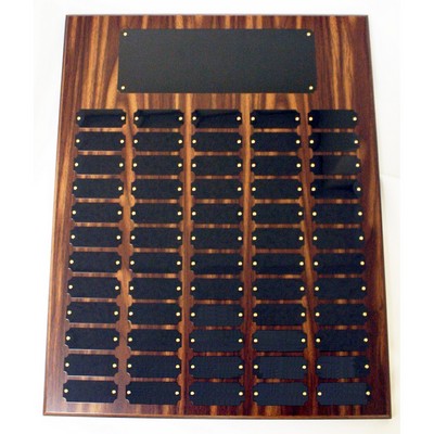 Perpetual, 60-Plate, Walnut - 16" x 20"