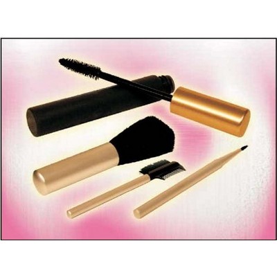 Makeup Brush Set Metal Photo Magnet (2 1/2"x3 1/2")