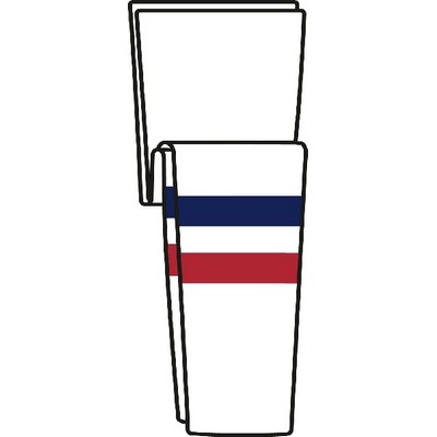 Team USA Pro Series White Home Socks w/Blue & Red Stripes