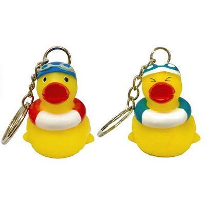 Rubber Pool Pal Duck Key Chain©