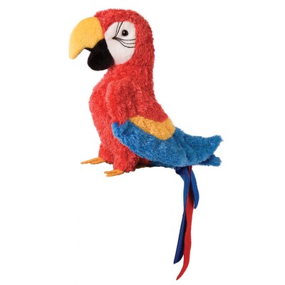 Gabby Red Parrot Stuffed Animal