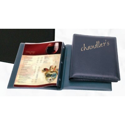 Winston Menu Cover w/ Screw Post Gusset (8 1/2"x14" Insert)
