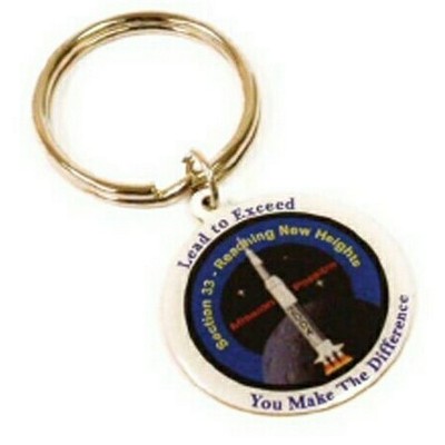 Printed Key Tag (1 3/4" Diameter)