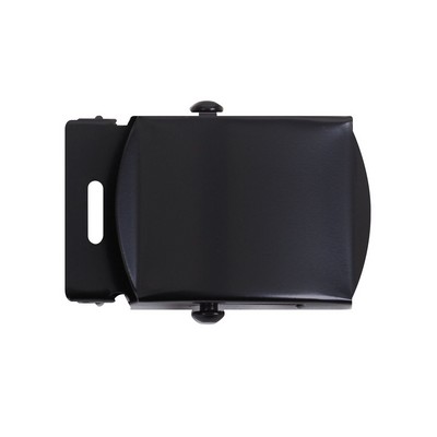 Black Web Belt Buckle