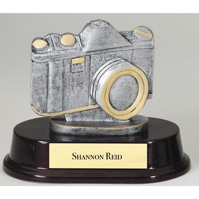 Resin Sculpture Award w/ Base (Camera)