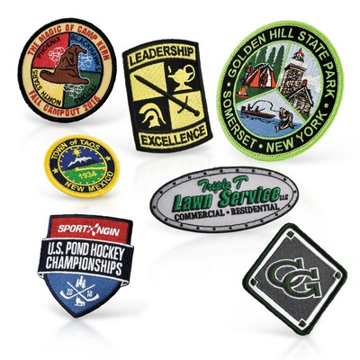 3 1/2" Up To 75% Embroidered Emblems