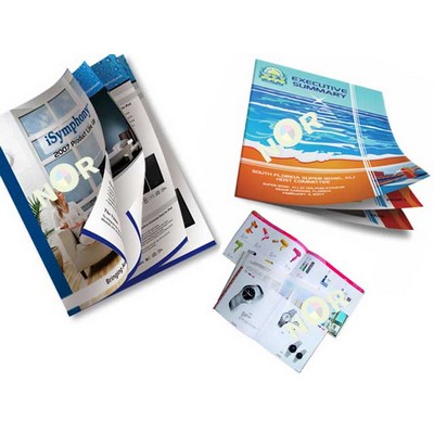 6 Page Booklet (8.5"x11") 11" x 25.5" Flat