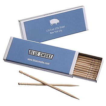 Toothpick Matchbox 20-Pack