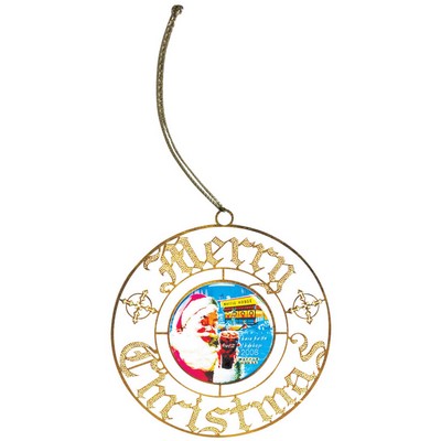 QUIKTURN Merry Christmas Holiday Ornament - 5 Day Production