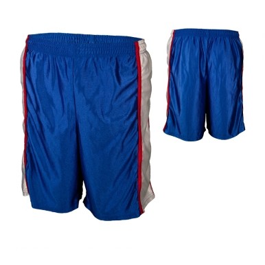 Youth Cool Mesh Short w/ Contrast Side Panel & Piping (5" Inseam)