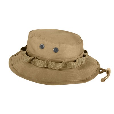 100% Cotton Ripstop Coyote Brown Boonie Hat