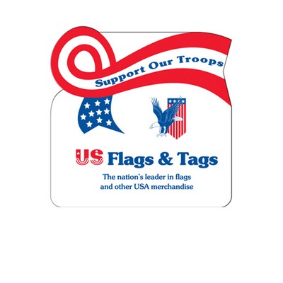 Horizontal Ribbon Hand Fan Without Stick