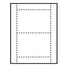 Agenda Paper Name Tag Insert - 4 Color Process (4 1/4"x6") Pack of 50
