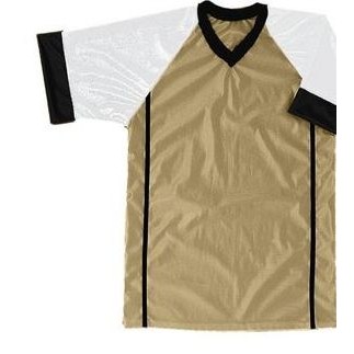 Adult Soccer Cool Mesh Jersey Shirt w/Solid Neck Trim & Raglan Sleeve