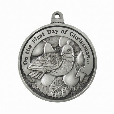 Twelve Days of Christmas Mini Ornament (Day 1 - A Partridge in a Pear Tree)