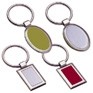 Stock Key Chain - Oblong Fob w/Lavender Center
