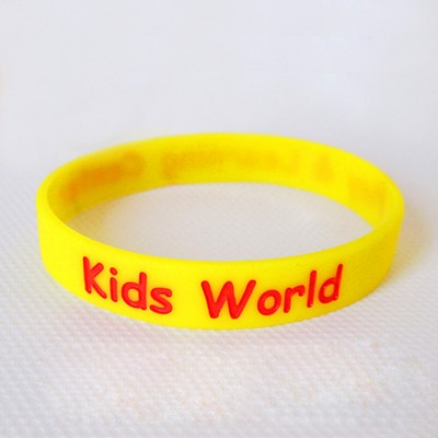 Debossed Silicone Bracelet