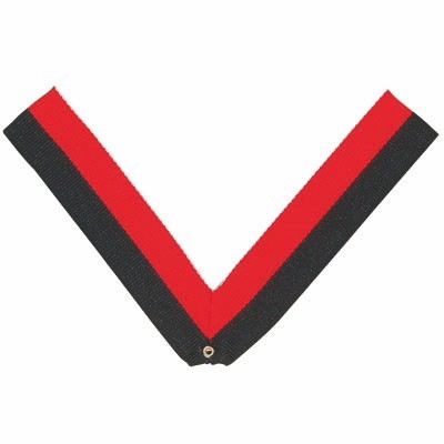 RN Series V-Neck Black & Orange Ribbon w/Eyelet