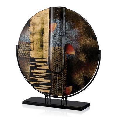 Oxford Artglass Award - Contoured Round