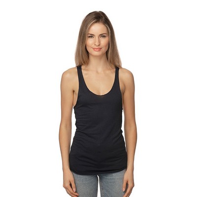 Viscose Bamboo & Organic Cotton Raw Edge Tank Top