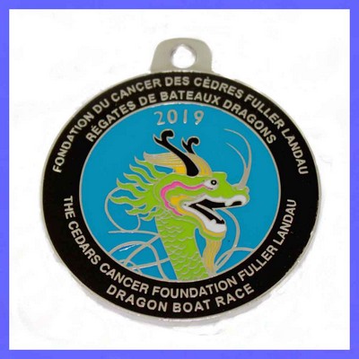 Die Cast Custom Medals Soft Enamel - Up to 4 Colors (1.25'')