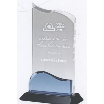 Large Optical Crystal Luminous Wave Award