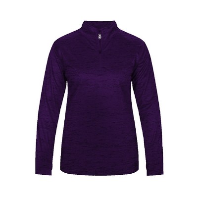 Badger Sport Ladies Tonal Blend 1/4 Zip