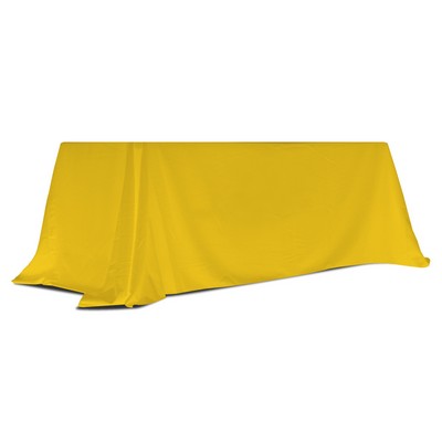 Yellow 6' - 8' Convertible Table Throw (Blank) 8'