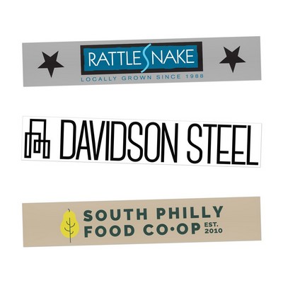 2.75" W x 15" H Bumper Sticker