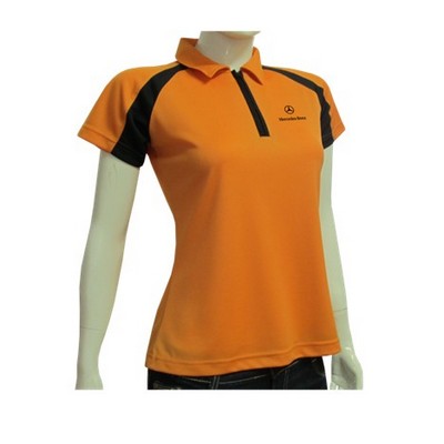 Women's CoolTech Polo Shirt w/Contrast Shoulder Insert