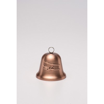 2" Solid Copper Seasonal Ornament Bells
