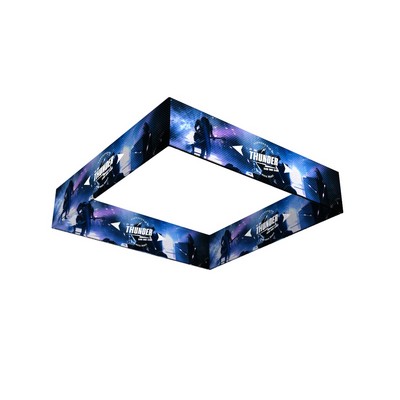 Square Premier Hanging Banner Double-Sided - 8'x2'